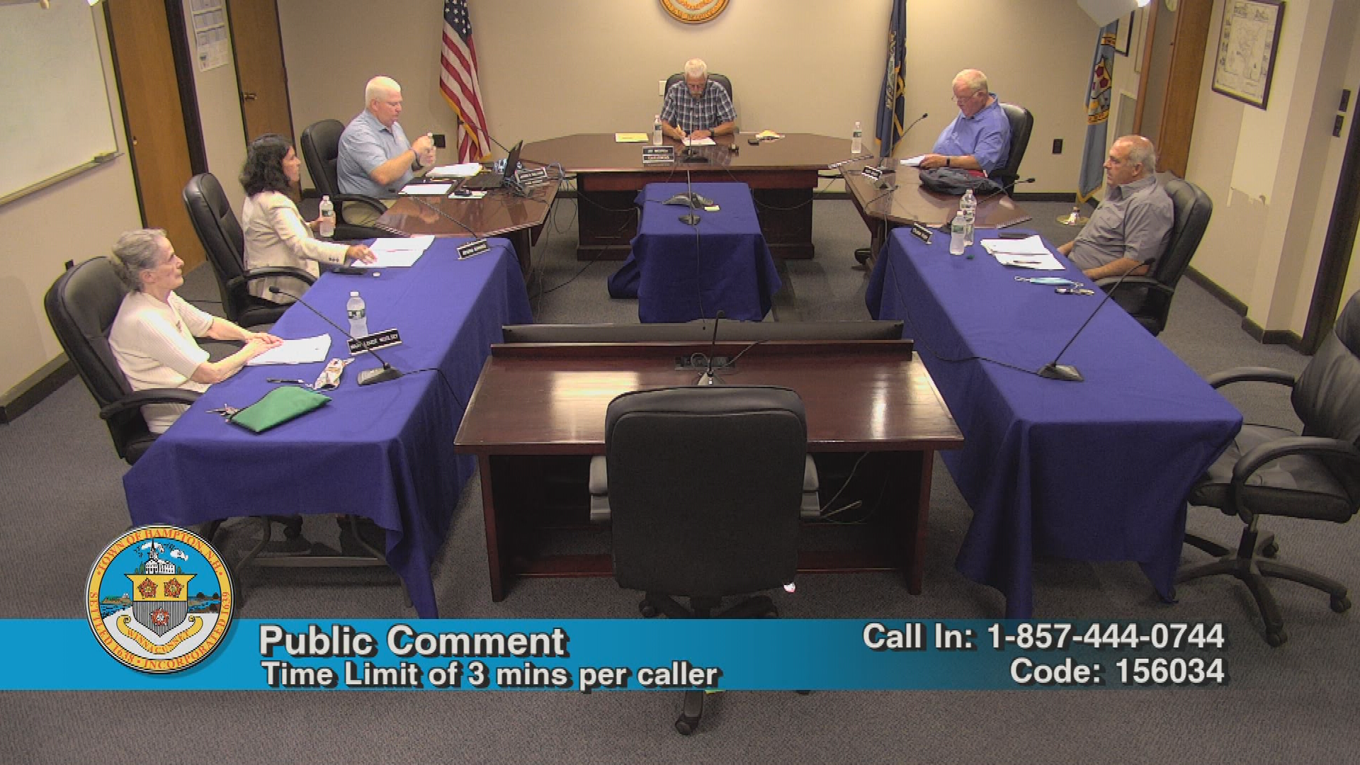 Thumbnail image for Board of Selectmen, August 10, 2020