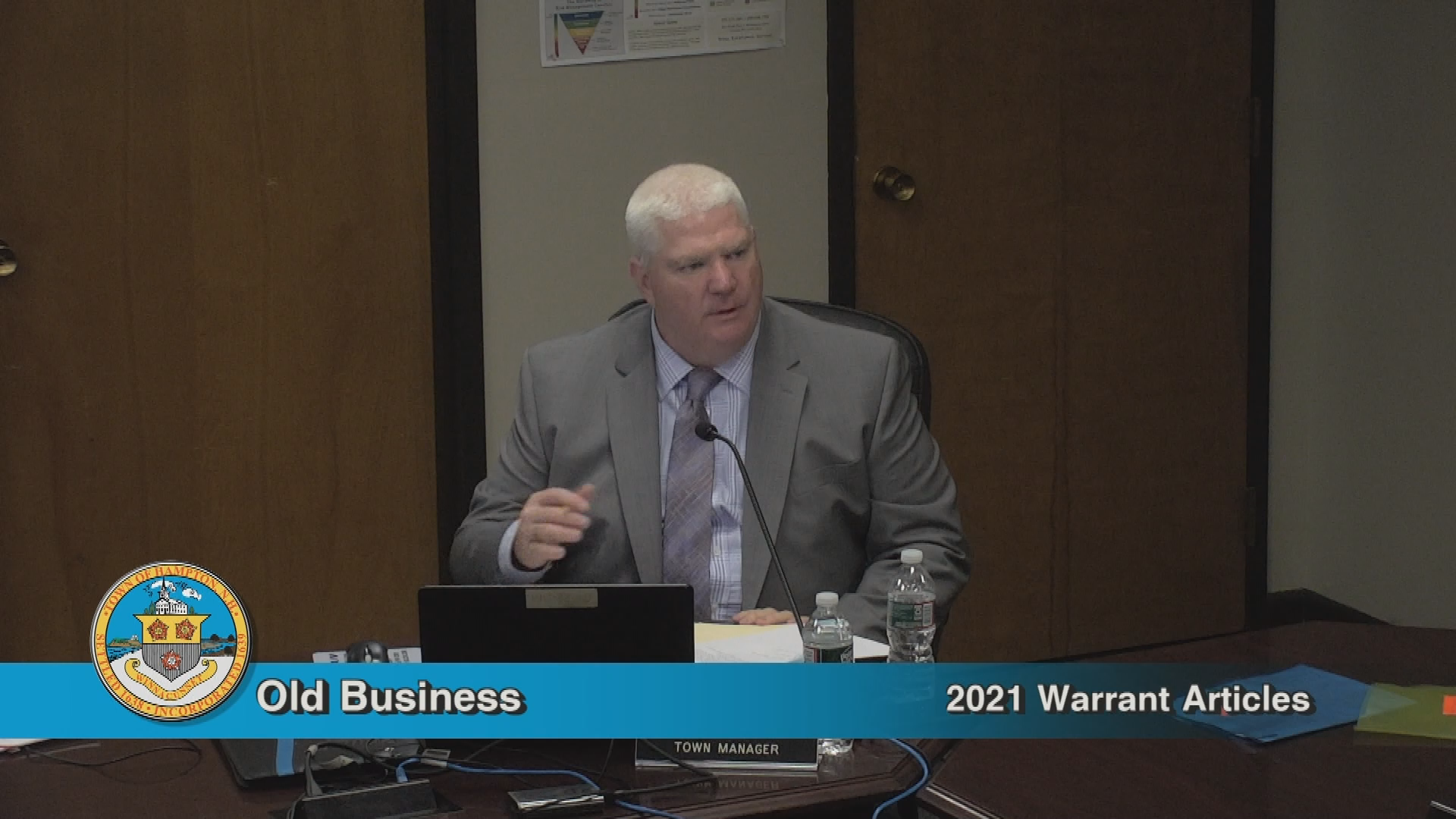 Thumbnail image for Board of Selectmen, November 9, 2020