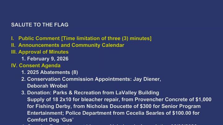 Thumbnail image for Board of Selectmen Fixed March 2, 2026