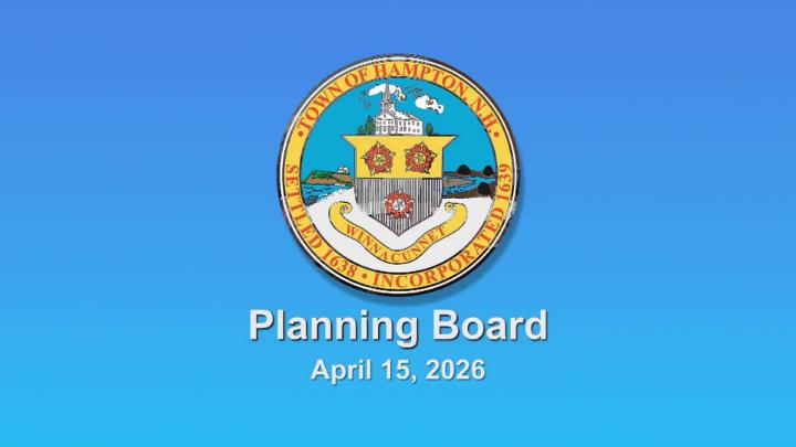 Thumbnail image for Planning Board April 15, 2026