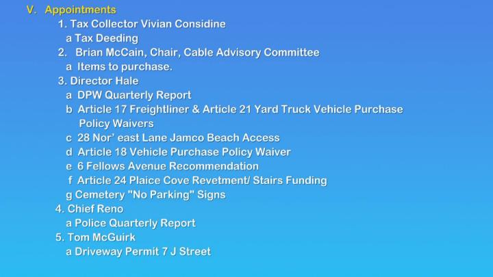 Thumbnail image for Board of Selectmen May 11, 2026