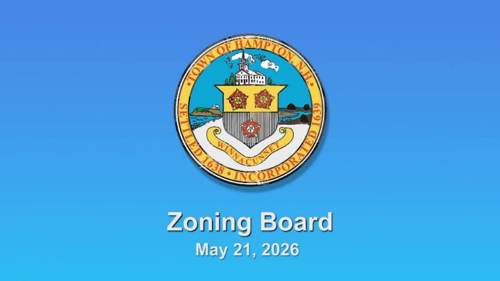 Thumbnail image for Zoning Board, May 21, 2026