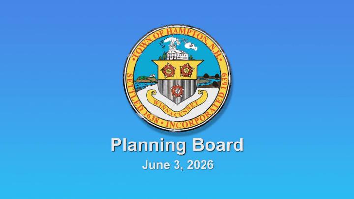 Thumbnail image for Planning Board June 3, 2026