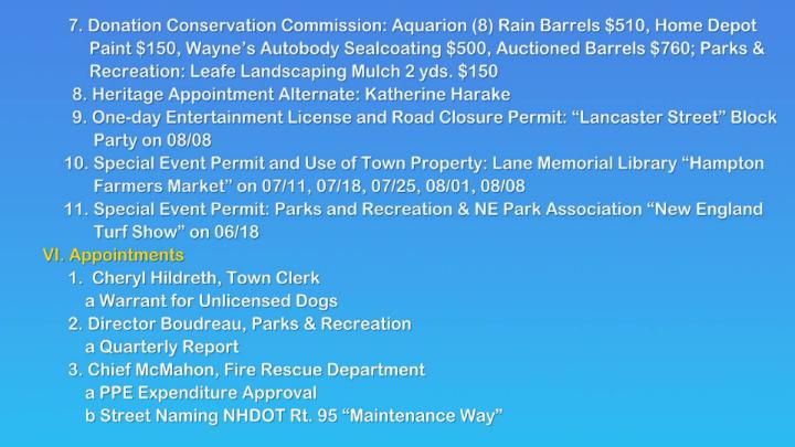 Thumbnail image for Board of Selectmen June 8, 2026