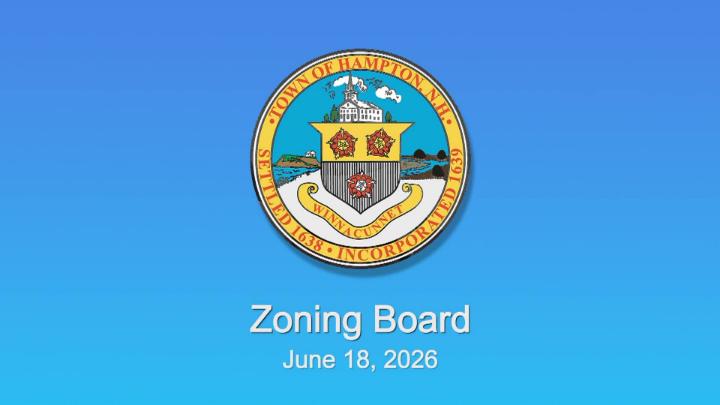 Thumbnail image for Zoning Board June 18, 2026