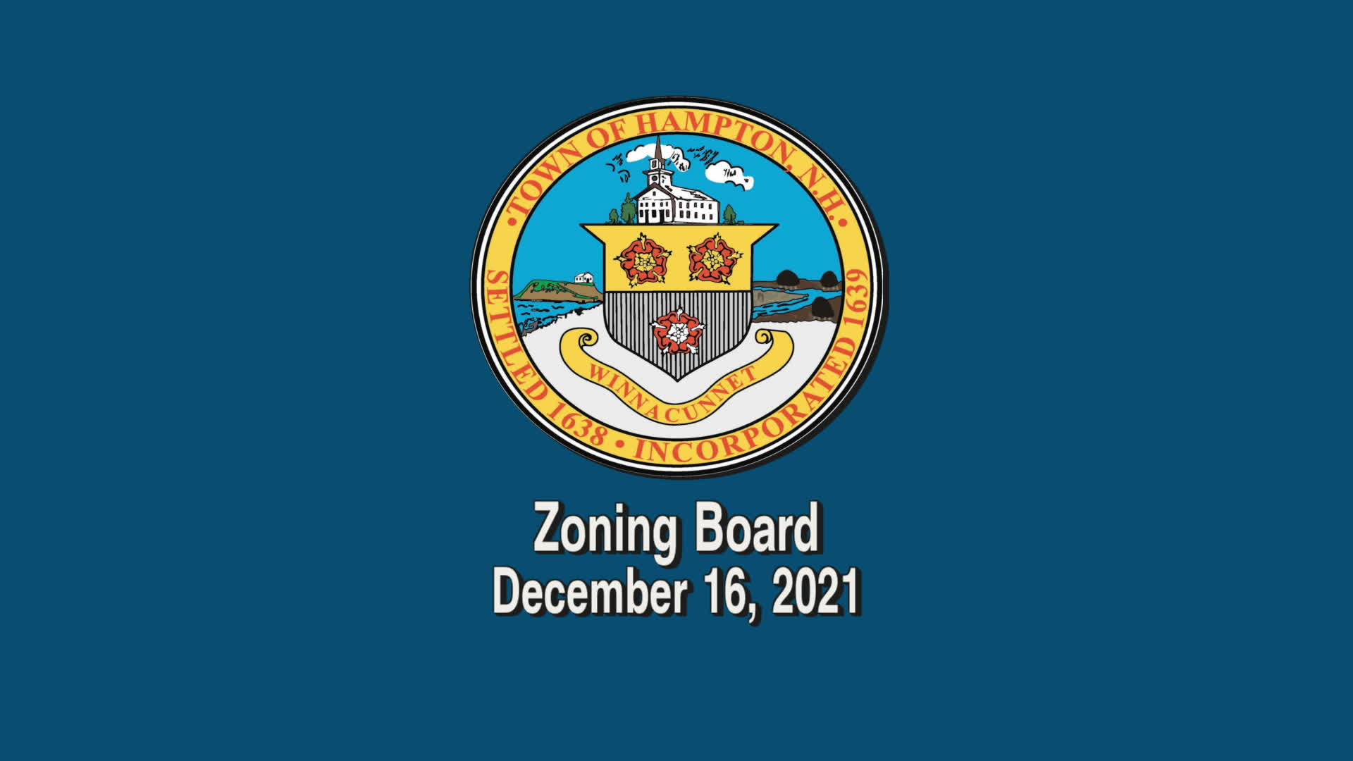 Thumbnail image for Zoning Board, December 16, 2021