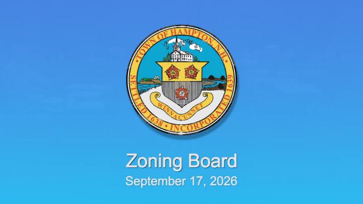 Thumbnail image for Zoning Board, September 17, 2026