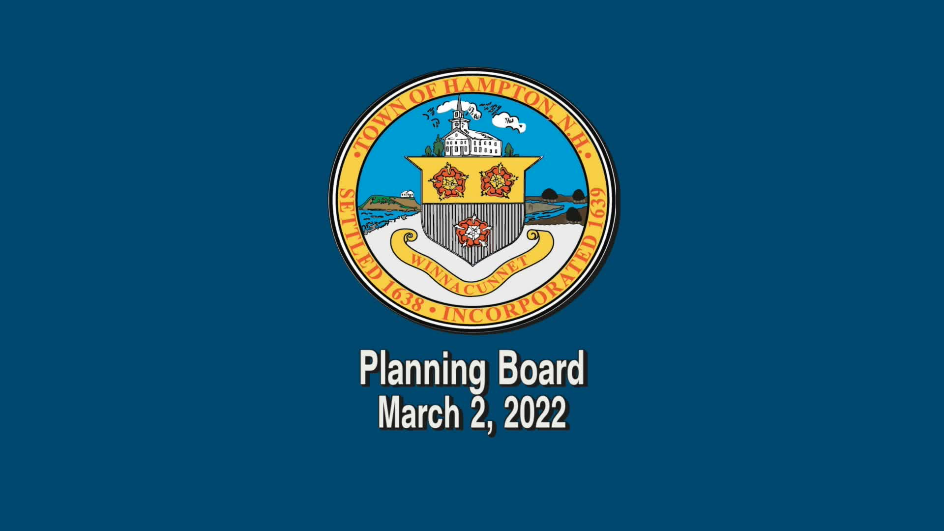 Thumbnail image for Planning Board, March 2, 2022
