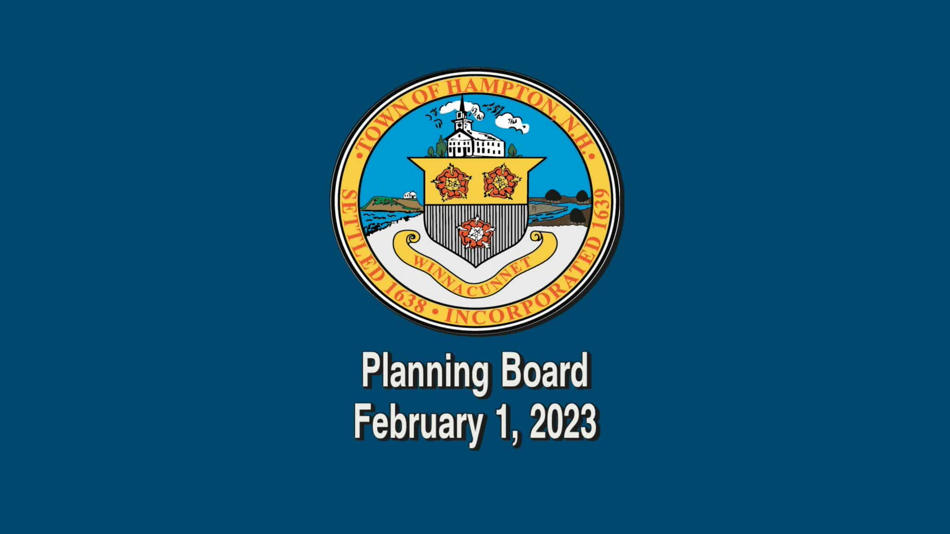Thumbnail image for Planning Board, February 1, 2023