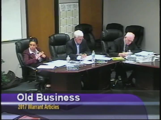 Thumbnail image for Board of Selectmen, December 5, 2016