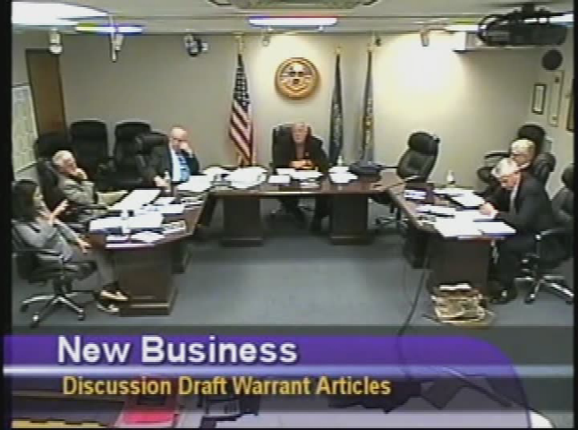 Thumbnail image for Board of Selectmen, November 28, 2016