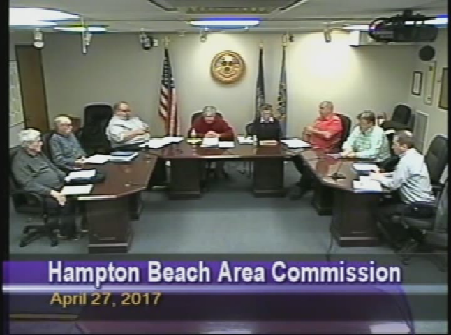 Thumbnail image for Hampton Beach Area Commission, April 27, 2017