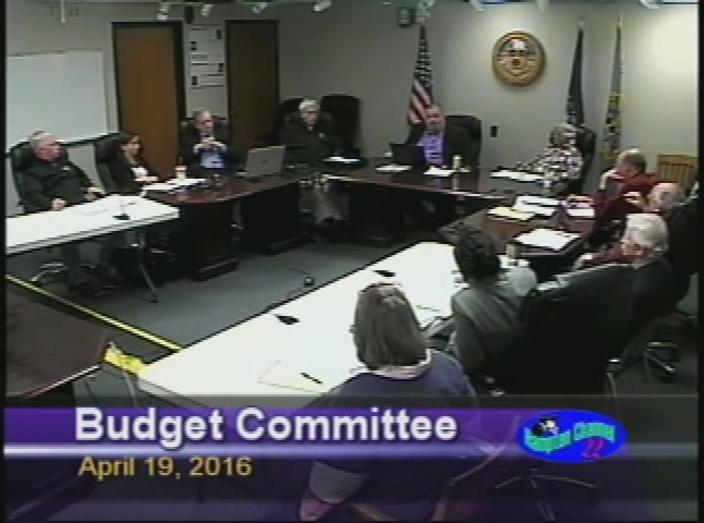 Thumbnail image for Budget Committee, April 19, 2016