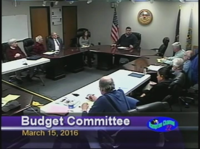 Thumbnail image for Budget Committee, March 15, 2016