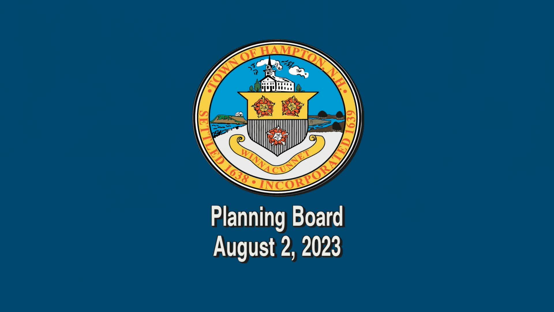 Thumbnail image for Planning Board, August 2, 2023