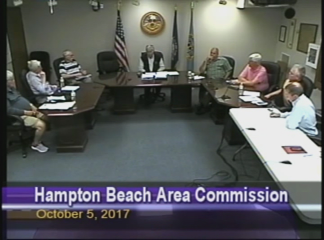 Thumbnail image for Hampton Beach Area Commission, October 5, 2017