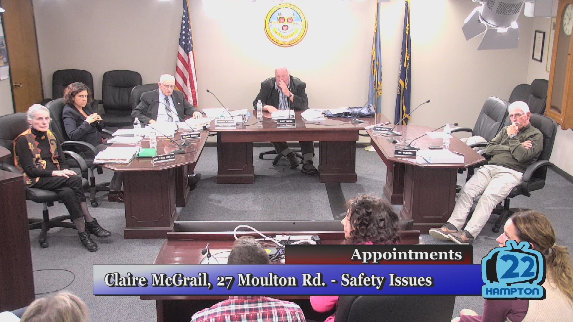 Thumbnail image for Board of Selectmen, October 29, 2018