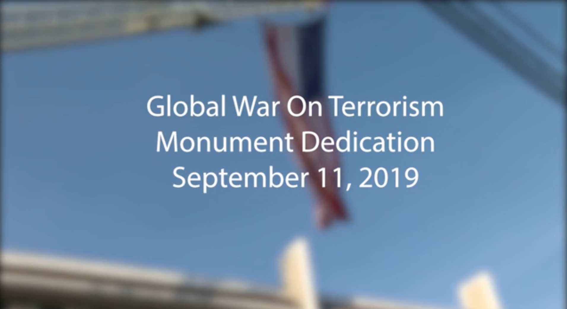Thumbnail image for September 11, 2019 Monument Dedication