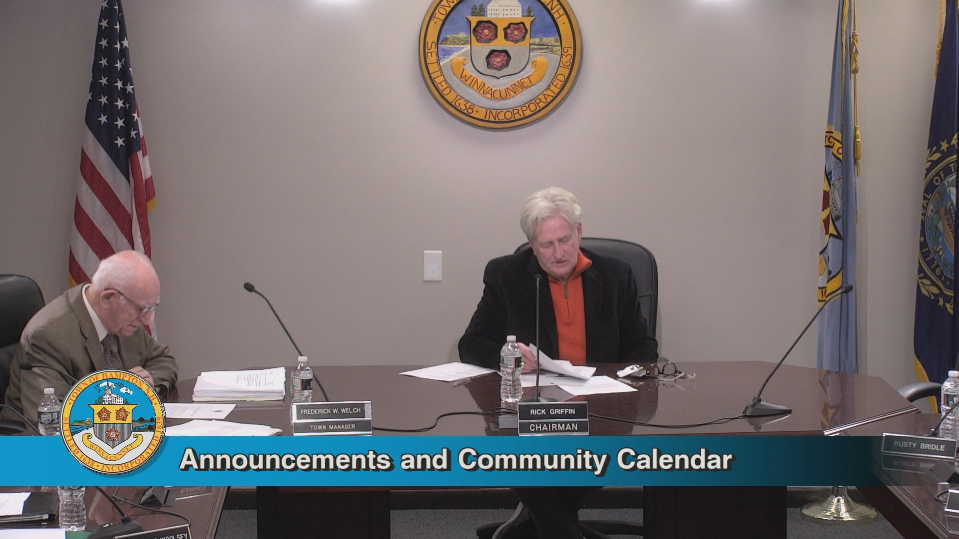 Thumbnail image for Board of Selectmen, November 25, 2019