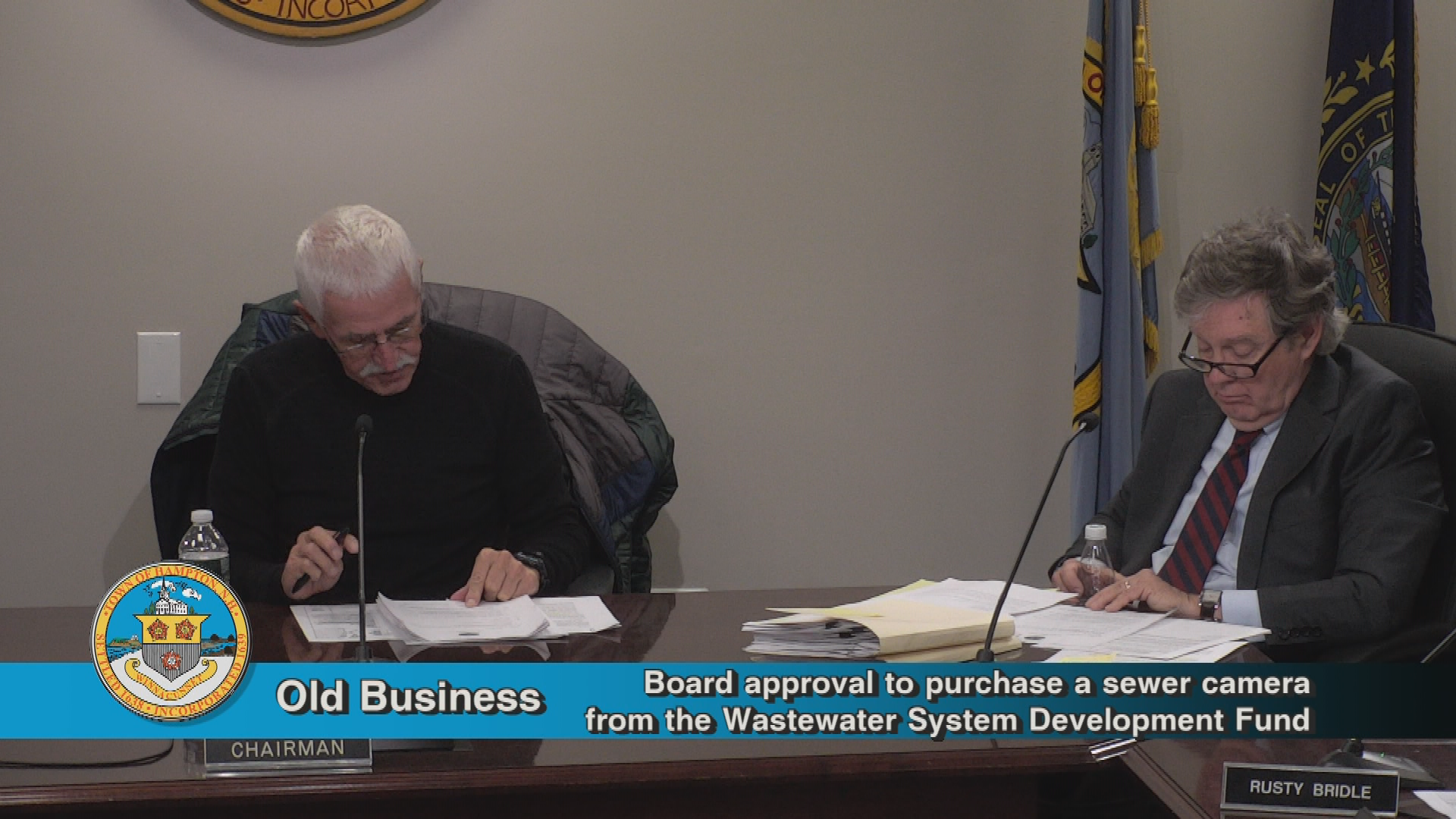 Thumbnail image for Board of Selectmen, December 2, 2019